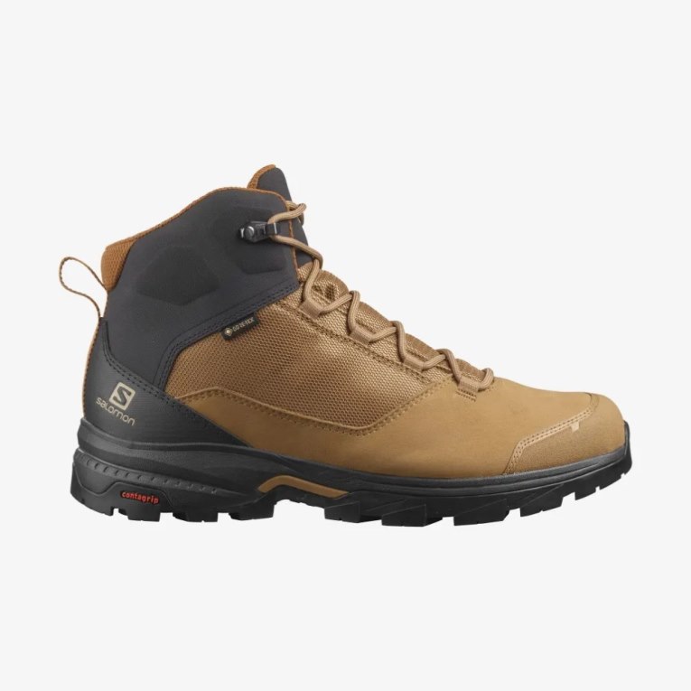 Botas Montaña Salomon Outward GTX Hombre Marrom | MX EZVI069